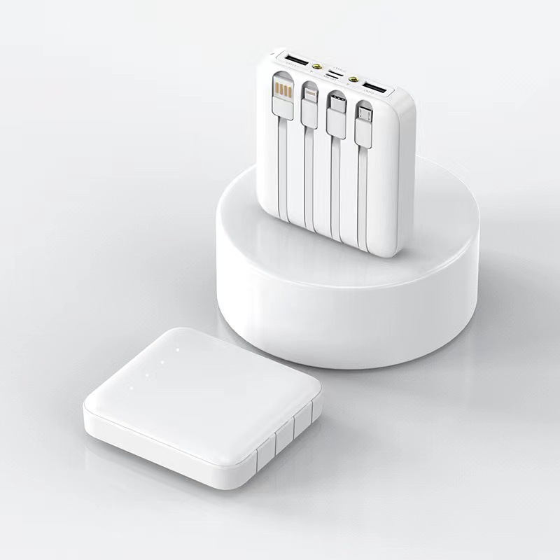 รับผลิต giftset powerbank พร้อม สายชาร์จ3in1 พร้อมกล่อง รับสกรีนโลโก้สายชาร์ต ยืดได้ หดได้ พกพาสะดวก สายชาร์จ3หัว 