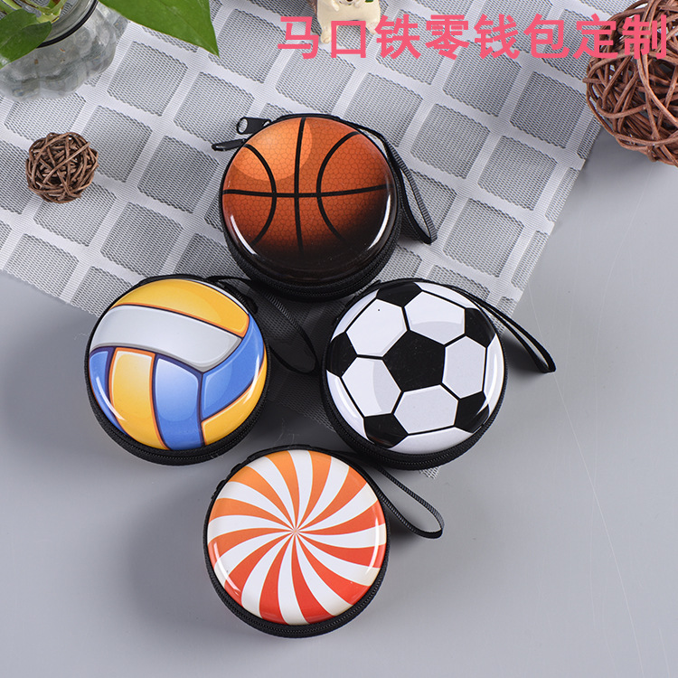 กระเป๋าเก็บหูฟัง สายเคเบิ้ล Usb ทรงกลม มีซิป ขนาดเล็ก แบบพกพา