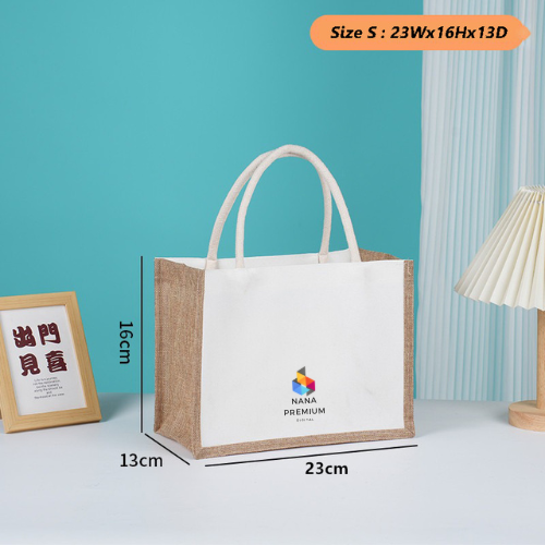 รับผลิตกระเป๋าผ้าปอ รับสกรีนโลโก้กระเป๋ารักษ์โลก กระเป๋าทูโทน กระเป๋าผ้าลินินขนาดใหญ่ กระเป๋าผ้ามูจิ 