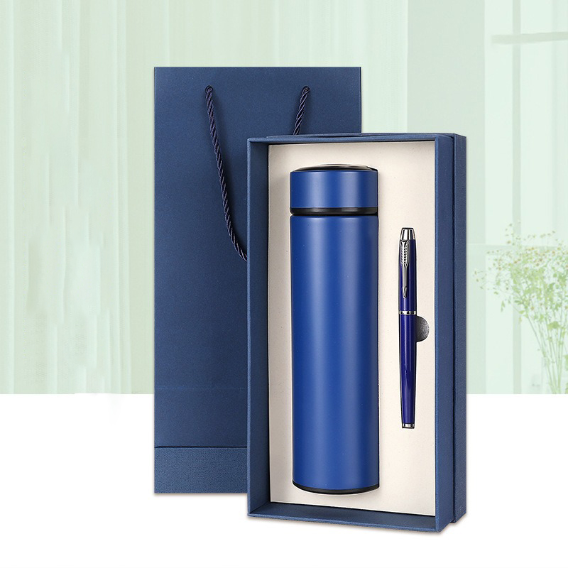 ชุดของขวัญ ของแจกบริษัท ชุดเซ็ทรับไหว้ ชุดเช็ทกระบอกน้ำ+ปากกา รวมกล่องgiftset