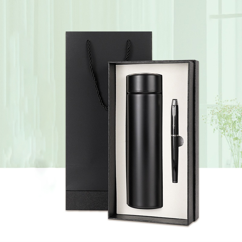 ชุดของขวัญ ของแจกบริษัท ชุดเซ็ทรับไหว้ ชุดเช็ทกระบอกน้ำ+ปากกา รวมกล่องgiftset
