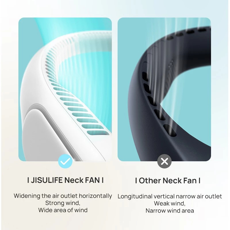 Jisulife พัดลมคูลลิ่งมินิ พัดลมพกพาชาร์จไฟ พัดลมมินิUSB พัดลมพกพา พัดลม