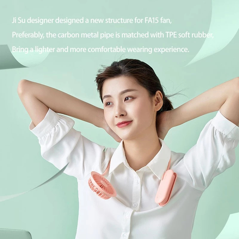 Jisulife พัดลมชาร์จไฟมินิ พัดลมพกพามือถือ พัดลมไร้สายมินิ พัดลมพกพา พัดลม