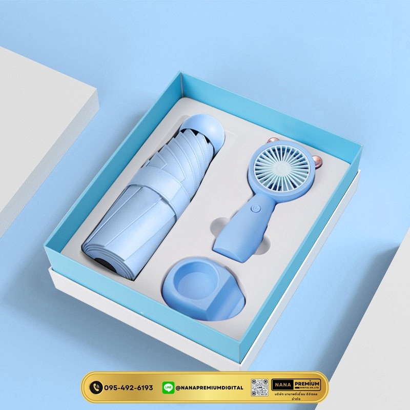 ชุดแก้วพร้อมกล่อง giftset รับสกรีนโลโก้แก้วน้ำเก็บความเย็น และชุดกรรไกรตัดเล็บ รับทำโลโก้ โรงงานผลิตกล่องของขวัญ
