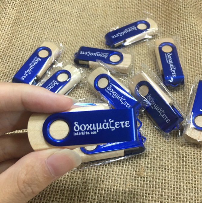 รับผลิต สกรีน แฟลชไดร์ฟ (FLASH DRIVE) พร้อมสกรีนโลโก้