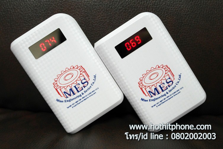 รับสกรีน Powerbank Remax แบตสำรอง รุ่น 10000mAh