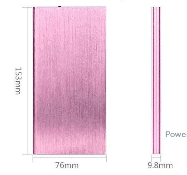 แบตเตอรี่สำรอง 20000 mAh Power Bank 20000 mAh รุ่น A020