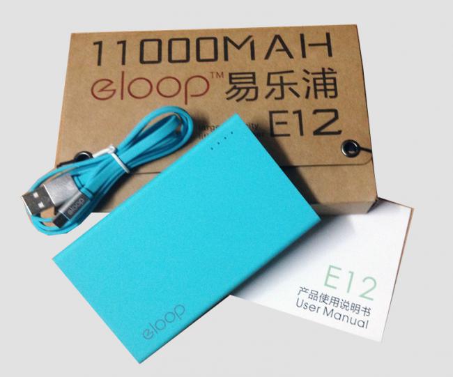 รับสกรีน Powerbank แบตสำรอง Eloop รุ่น E12
