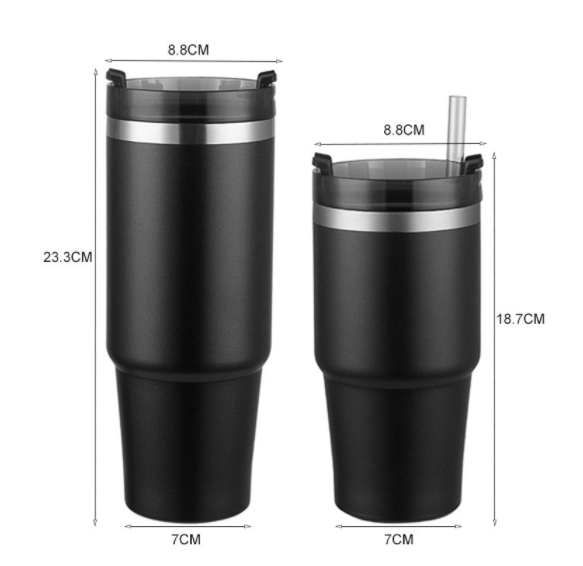แก้วเก็บความเย็น สแตนเลสแท้ 304 รับประกันไอน้ำไม่เกาะแก้ว ขนาด 20-30 oz