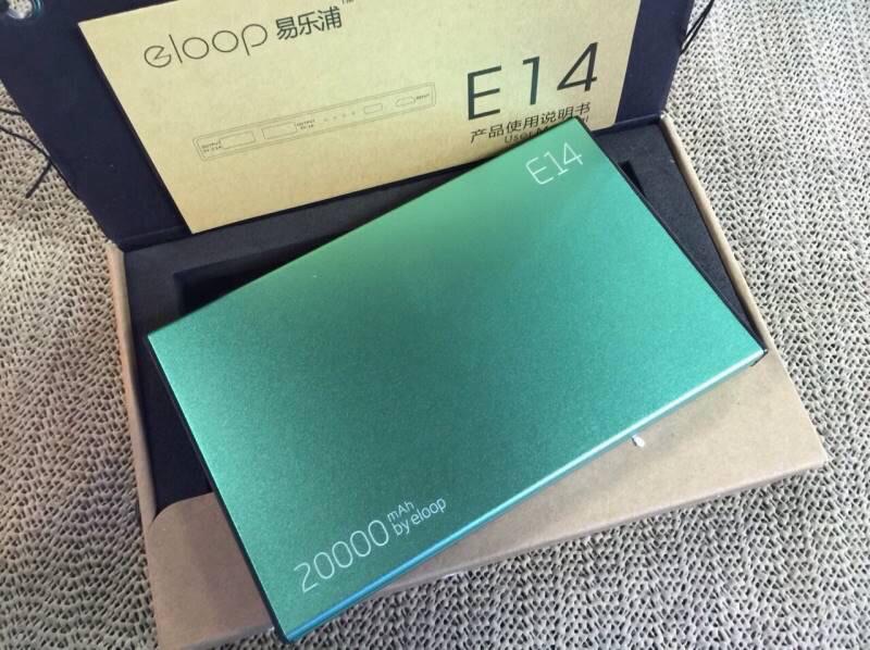 แบตเตอรี่สำรอง ELOOP รุ่น E14 ความจุ 20000 mAh 