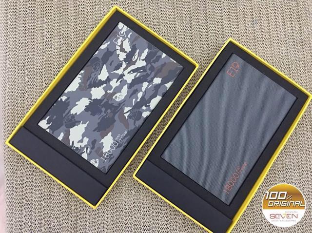 แบตเตอรี่สำรอง ELOOP รุ่น E19 ความจุ 18000 mAh + ถุงผ้า+สายชาร์ต+หัวชาร์ต