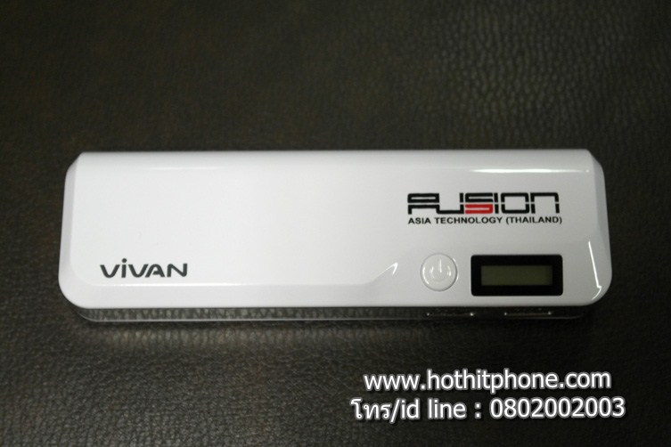  รับสกรีน Powerbank แบตสำรอง Vivan 10400mAh