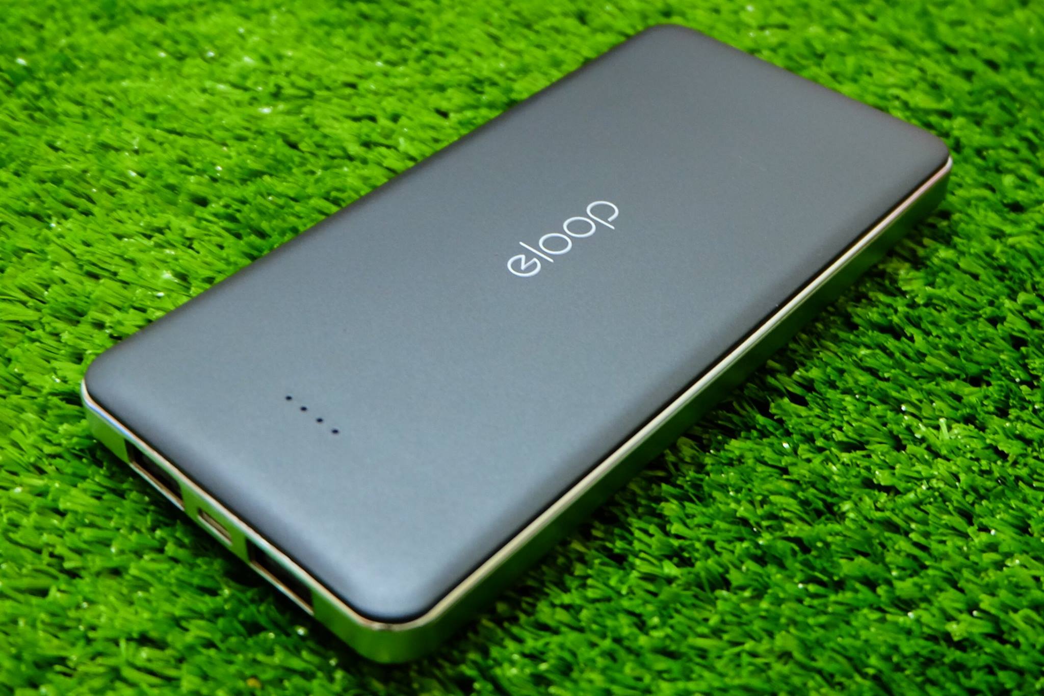 แบตสำรอง Eloop ของแท้ 13000mah Power Bank จ่ายไฟ 2 ช่อง ชาร์จพร้อมกันได้ 2