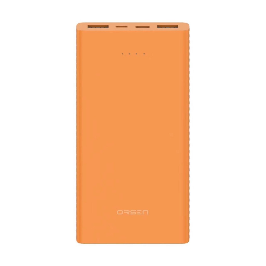 รับสกรีนโลโก้ แบตสำรอง 10000mAh Power Bank  Eloop by Orsen E41 ของแท้ powerbank แบตสำรอง