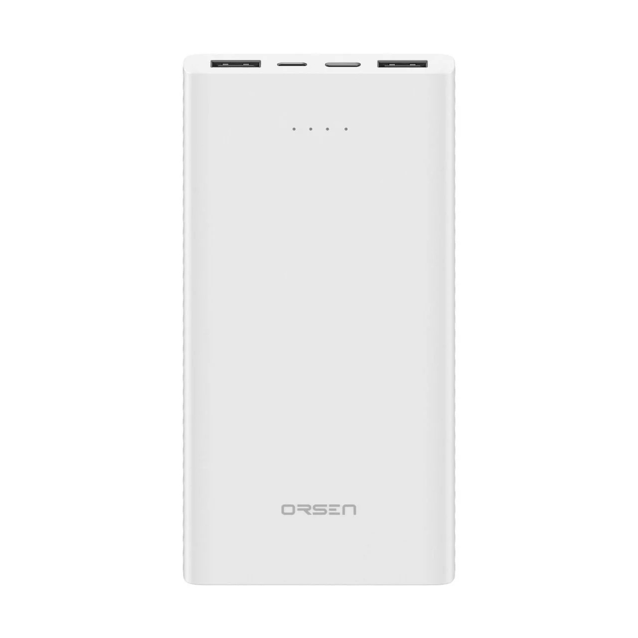 รับสกรีนโลโก้ แบตสำรอง 10000mAh Power Bank  Eloop by Orsen E41 ของแท้ powerbank แบตสำรอง
