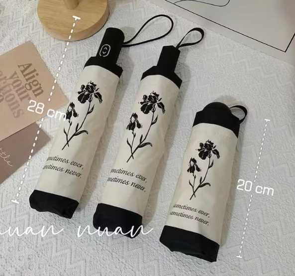 รับผลิตร่มลายดอกไม้ ร่มแจก รับสกรีนร่ม รับผลิตร่ม ร่มพับ 2 ตอน ร่มพับ 3 ตอน ขายส่งร่ม ร่มแจก ร่มครีม ร่มสร้างแบรนด์ ร่มเครื่องสำอางค์