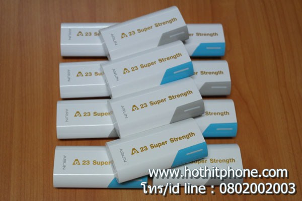 รับสกรีน Powerbank 5600mAh แบตสำรอง ARUN ABS รุ่น Y38