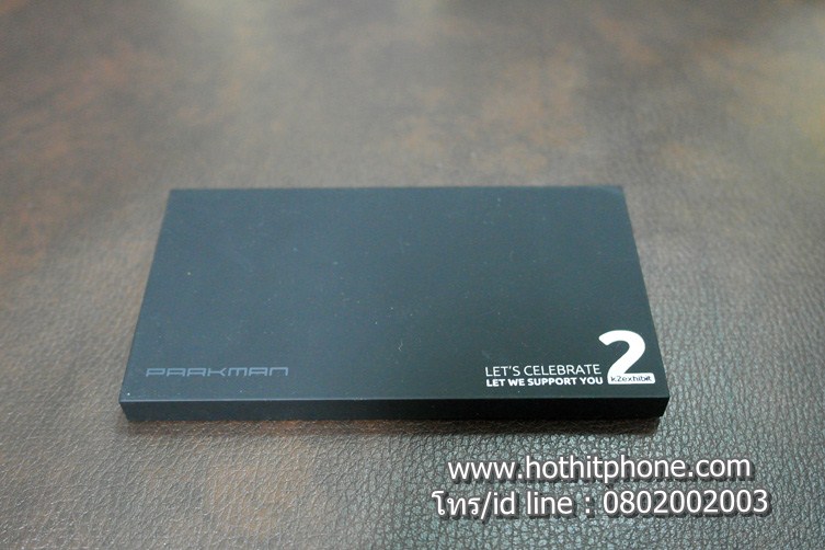 รับสกรีน Powerbank 6200mAh แบตสำรอง Parkman รุ่น H60
