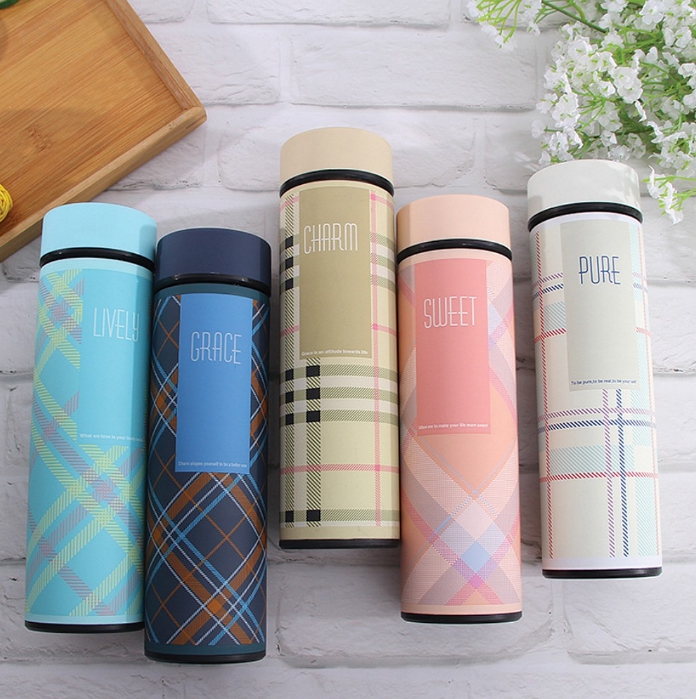 รับสกรีน กระบอกน้ำเก็บอุณหภูมิ ร้อน - เย็น ขนาด 400ml