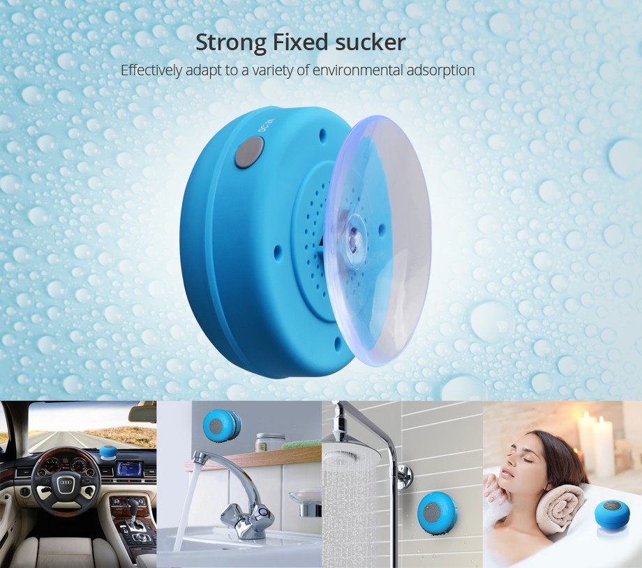 ลำโพง บลูทูธ Bluetooth Speaker ไร้สาย กันน้ำ HPBTS-06