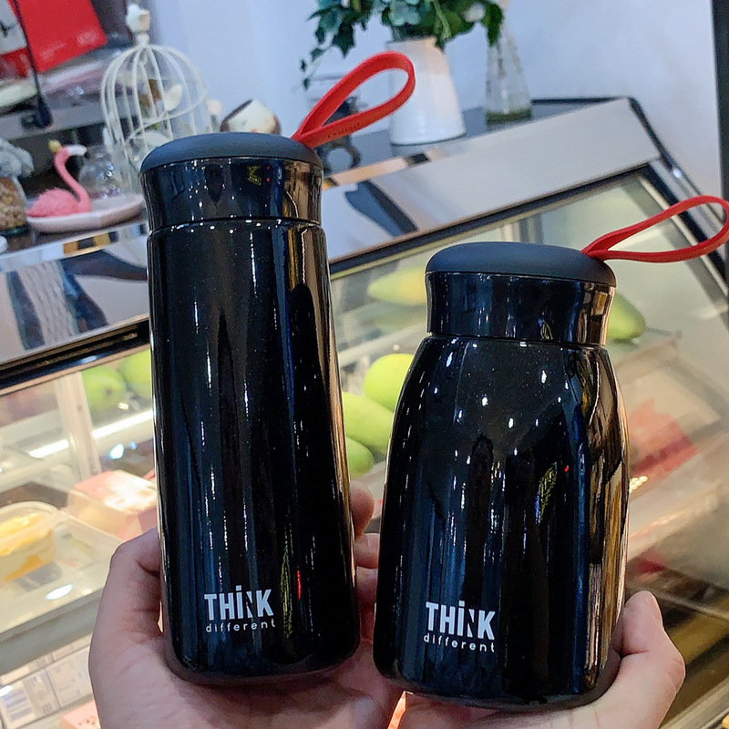 กระบอกน้ำ แก้วเก็บความร้อน-เย็น สแตนเลส 304 ความจุ 350ml-520ml