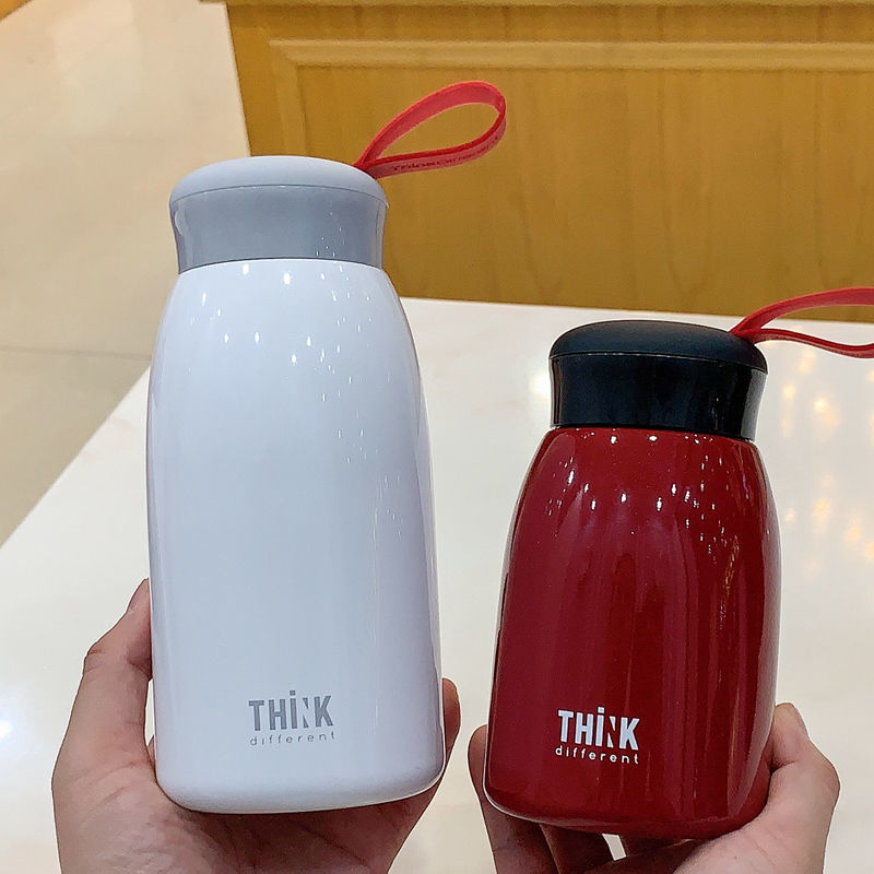 กระบอกน้ำ แก้วเก็บความร้อน-เย็น สแตนเลส 304 ความจุ 350ml-520ml