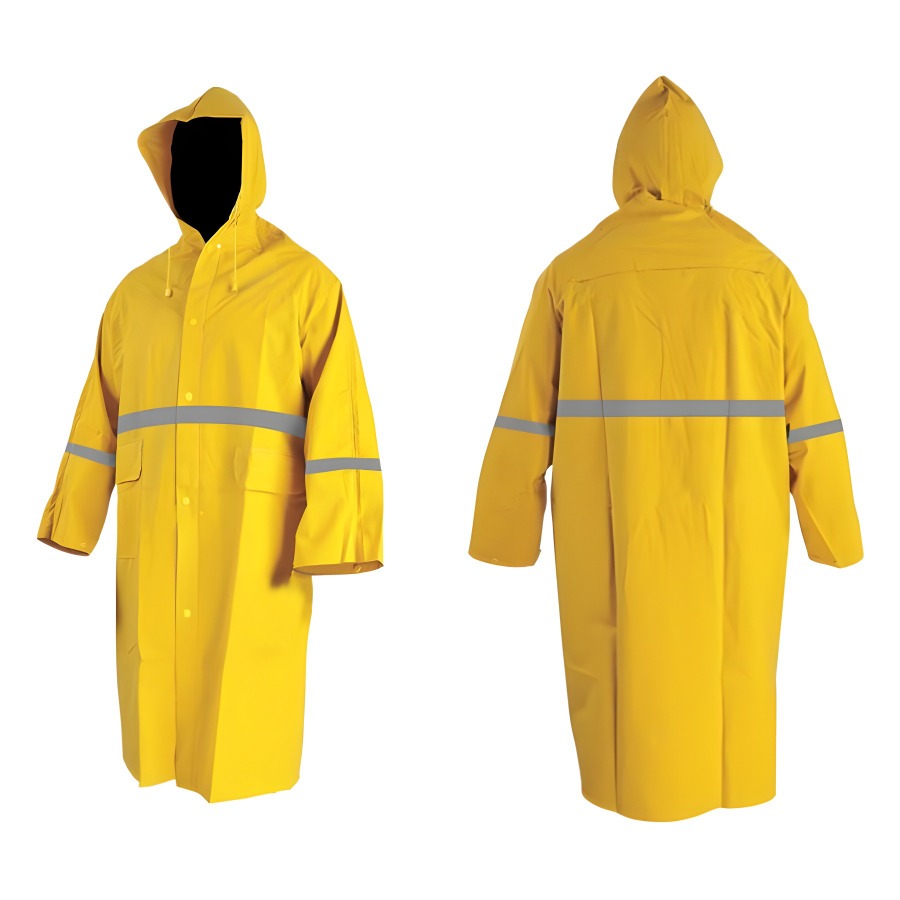 รับสกรีน รับผลิตเสื้อกันฝนยาวเต็มตัว กันน้ำ แฟชั่น เสื้อกันฝนยาว 