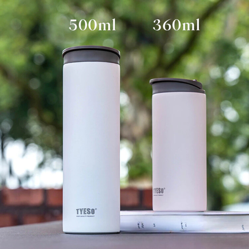 TYESO กระบอกน้ำเก็บอุณหภูมิ แก้วเก็บความเย็น ขนาด 360500ml กระบอกน้ำ แก้วเก็บความเย็น