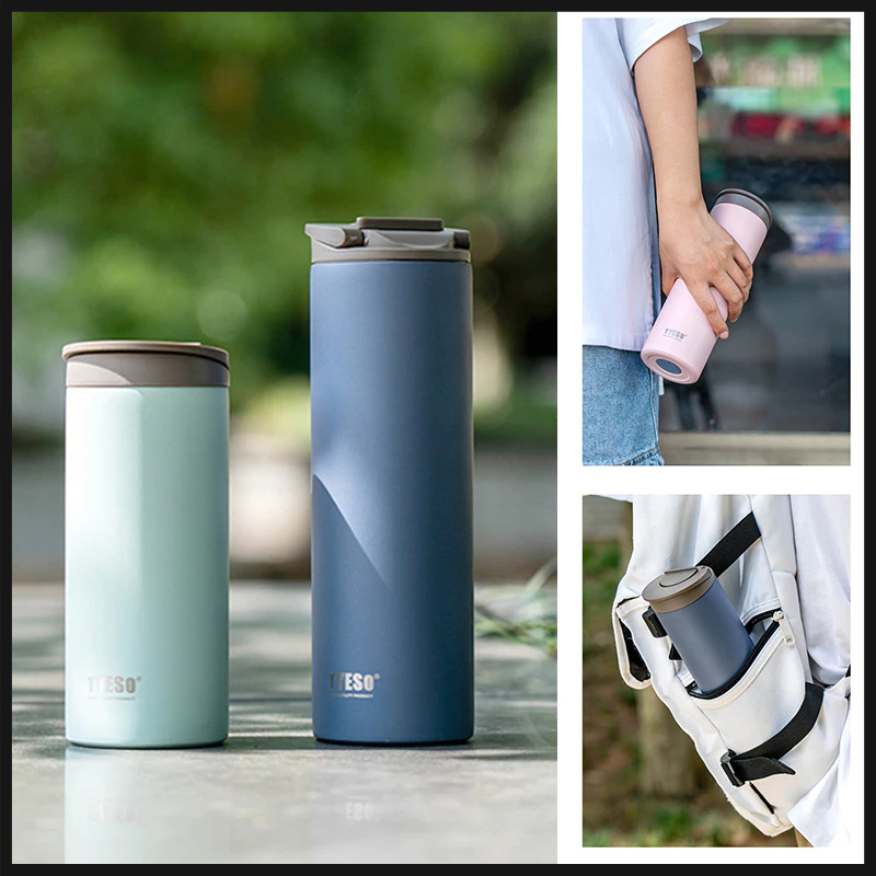 TYESO กระบอกน้ำเก็บอุณหภูมิ แก้วเก็บความเย็น ขนาด 360500ml กระบอกน้ำ แก้วเก็บความเย็น