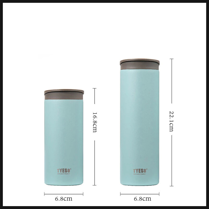 TYESO กระบอกน้ำเก็บอุณหภูมิ แก้วเก็บความเย็น ขนาด 360500ml กระบอกน้ำ แก้วเก็บความเย็น