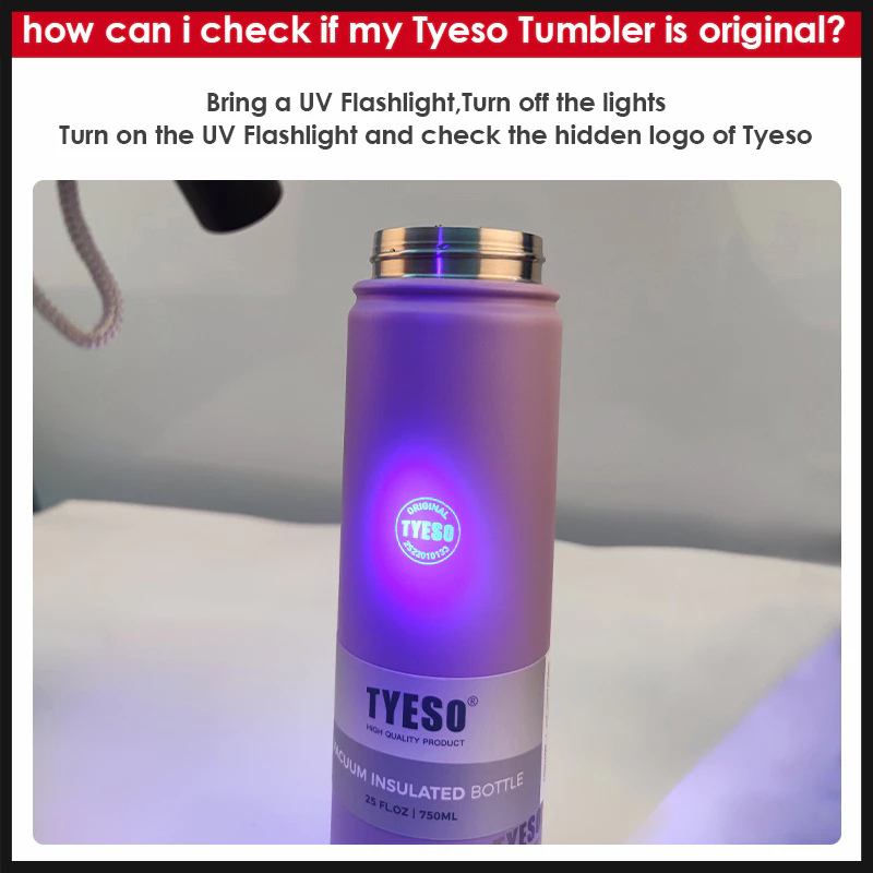 TYESO กระติกสแตนเลส ฝาเปิดปิดยกดื่ม มีที่หิ้ว มี 5 สีให้เลือก เก็บอุณหภูมิร้อน-เย็น ขนาด 530-750