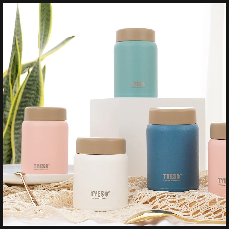 TYESO แก้วกาแฟ เก็บความร้อนและเย็น ขนาดเล็ก 200280 มล. แก้วเก็บอุณหภูมิ แก้วรักษาอุณหภูมิ