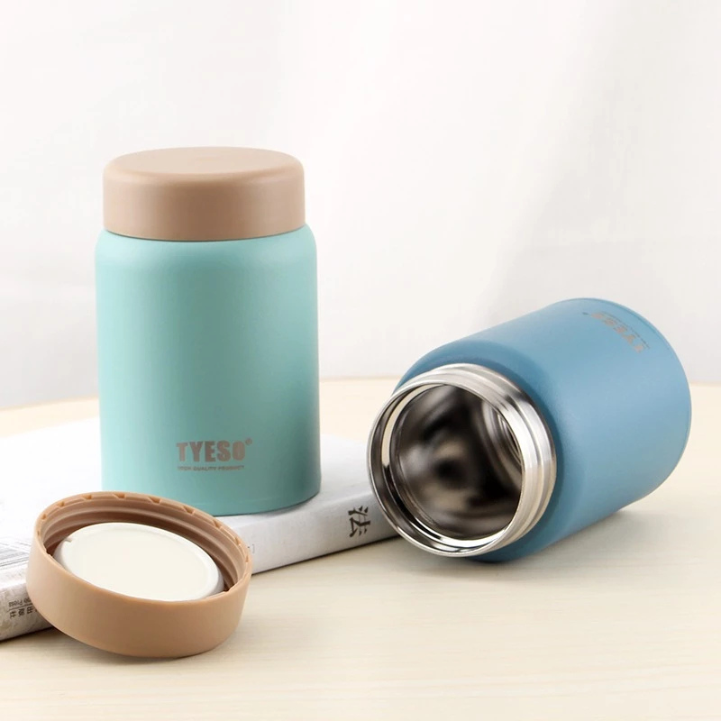 TYESO แก้วกาแฟ เก็บความร้อนและเย็น ขนาดเล็ก 200280 มล. แก้วเก็บอุณหภูมิ แก้วรักษาอุณหภูมิ