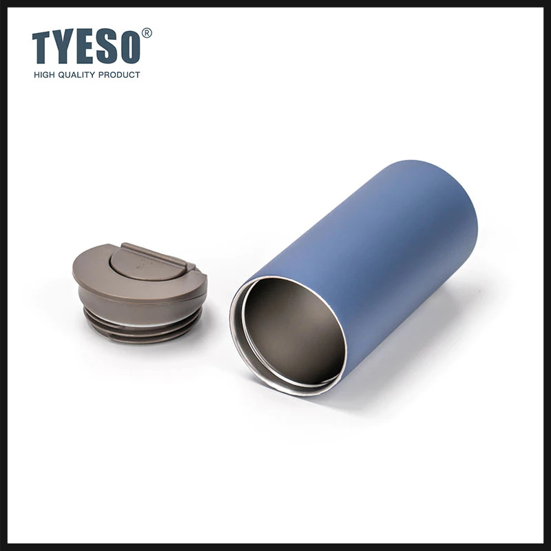 TYESO ขวดน้ำสุญญากาศ แก้วเก็บความเย็น สเตนเลส 304 ขนาด 360500 ml กระบอกน้ำเก็บอุณหภูมิ