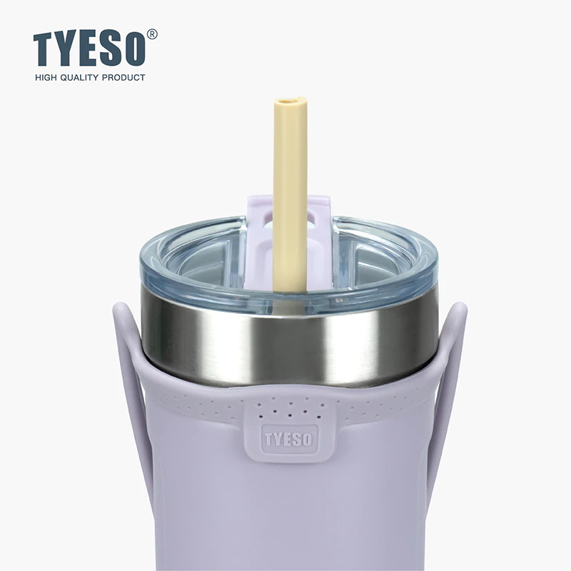 Original TYESO ขวดสแตนเลส ขวดน้ำสุญญากาศ มีฉนวนกันความร้อนและเย็น ขวดน้ำสแตนเลส