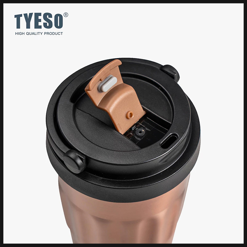 TYESO แก้วสุญญากาศ ของแท้ แก้วกาแฟ 304 ขนาด 400500 ml แก้วเก็บอุณหภูมิ แก้วเก็บความเย็น