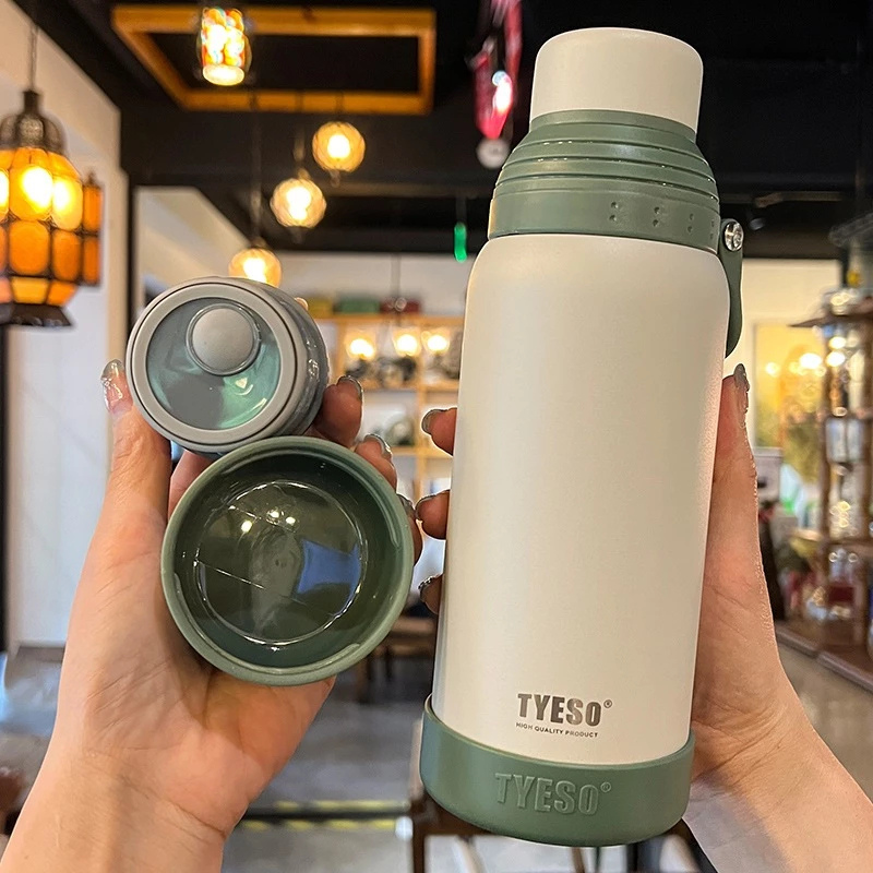 TYESO รุ่น Tumbler ขวดเก็บอุณหภูมิ ขวดเก็บความเย็นและร้อน ขนาด 600 ml 750 ml แก้วเก็บความร้อน