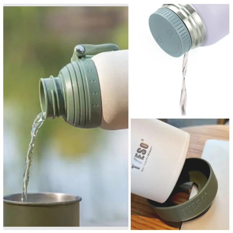 TYESO รุ่น Tumbler ขวดเก็บอุณหภูมิ ขวดเก็บความเย็นและร้อน ขนาด 600 ml 750 ml แก้วเก็บความร้อน