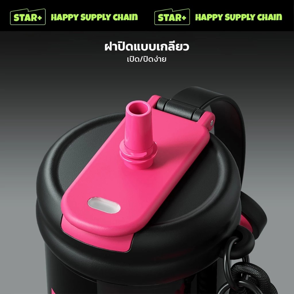 รับผลิตแก้ว Tritan ขวดน้ําพกพา 620ml รับสกรีนโลโก้แก้วเก็บความเย็น รับทำโลโก้ รับสกรีนโลโก้