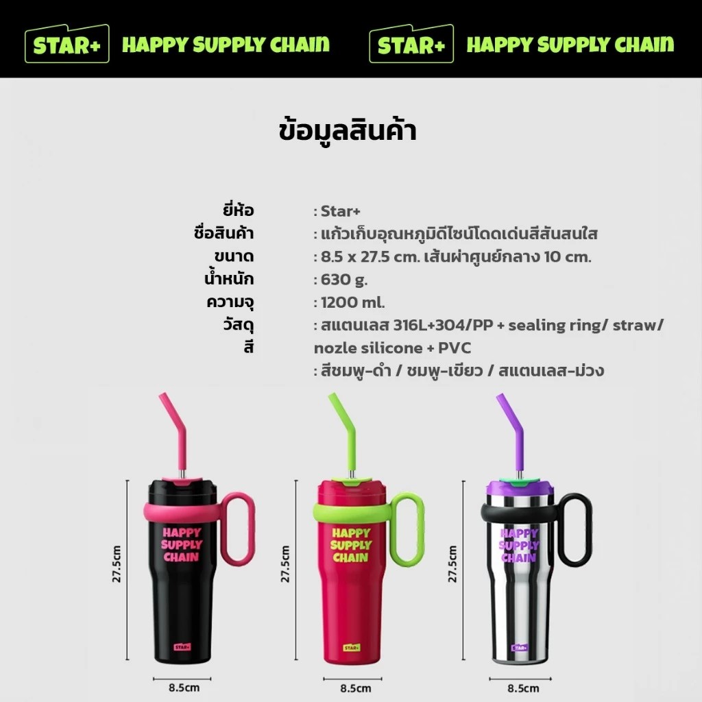 รับผลิตแก้ว แก้วเก็บความเย็น สแตนเลส 316 1200ML รับสกรีนโลโก้แก้วเก็บความเย็น รับทำโลโก้ รับสกรีนโลโก้