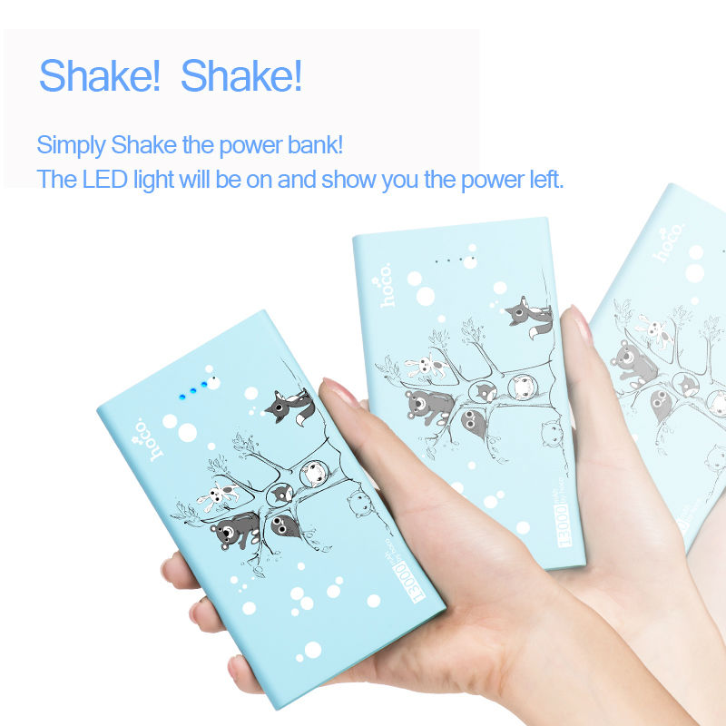 Hoco แบตเตอรี่สำรอง power bank 13000mAh  รุ่น hoco jp11
