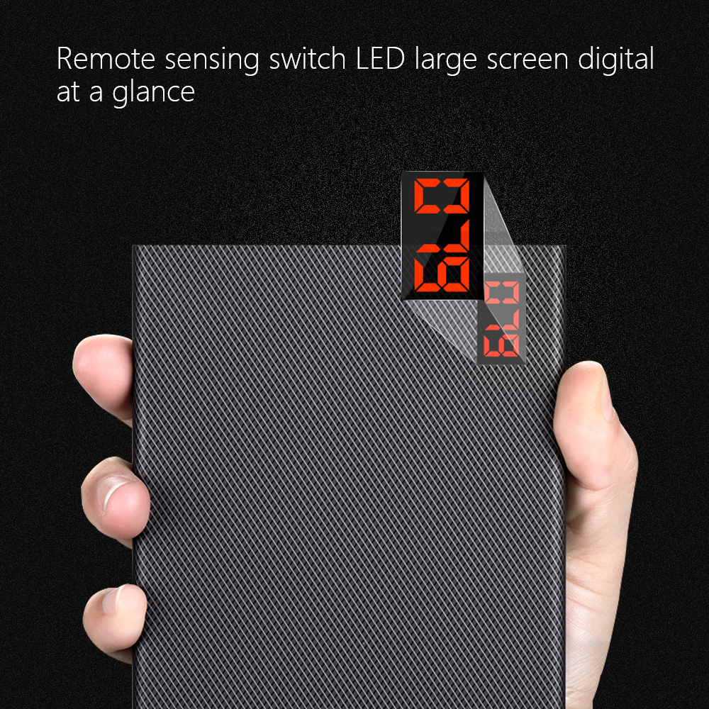 hoco แบตเตอรี่สำรอง power bank 20000 mah รุ่น hoco B17A-20000 CARBON FIBER POWER BANK