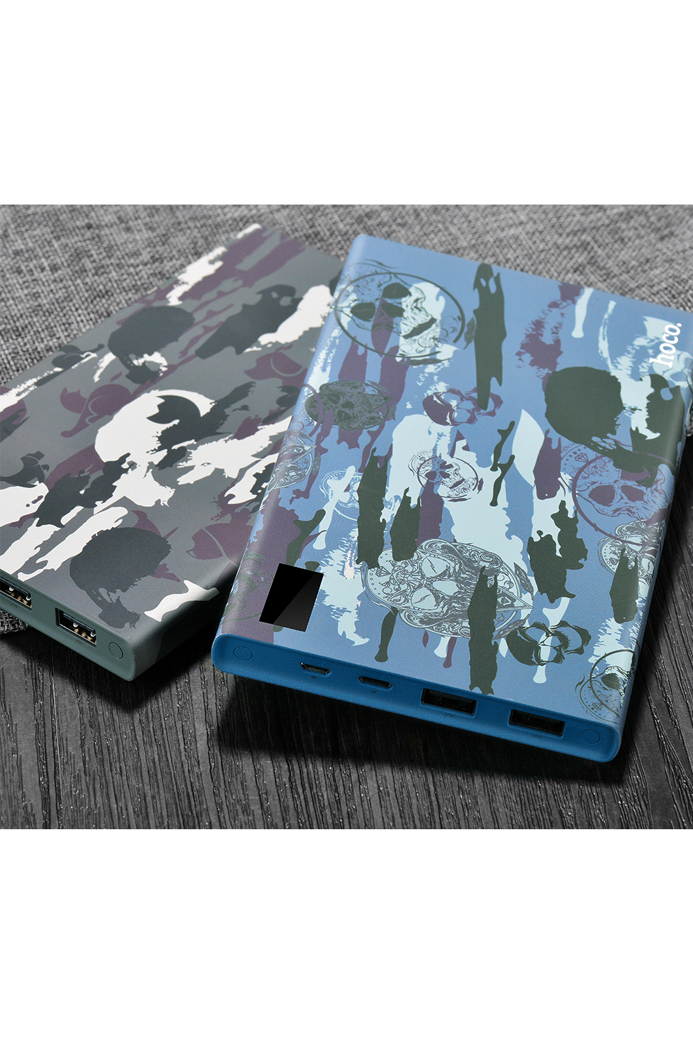 hoco แบตเตอรี่สำรอง power bank 20000 mah รุ่น hoco B17C-20000 CAMOUFLAGE POWER BANK