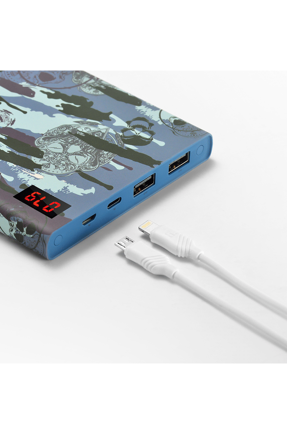 hoco แบตเตอรี่สำรอง power bank 20000 mah รุ่น hoco B17C-20000 CAMOUFLAGE POWER BANK