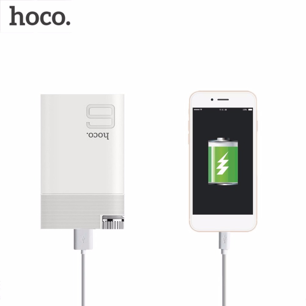 Hoco แบตเตอรี่สำรอง power bank 8000mAh  รุ่น hoco B30