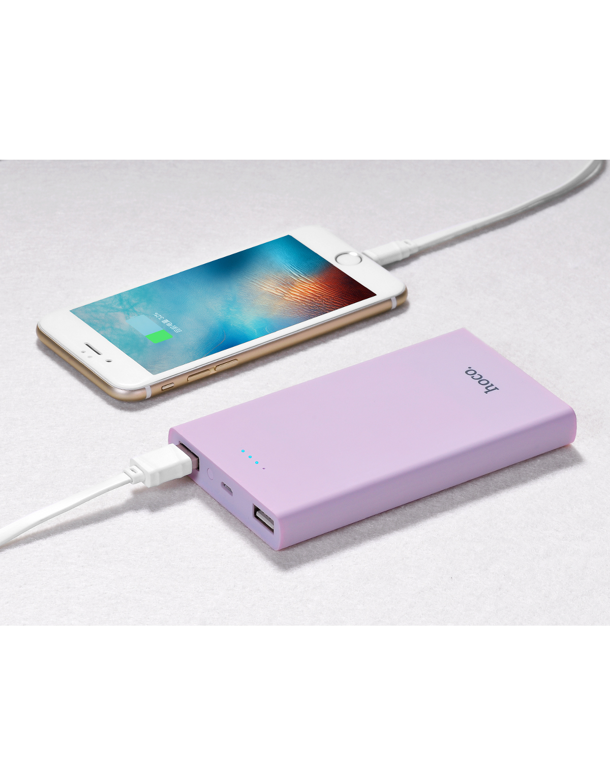 hoco แบตเตอรี่สำรอง power bank13000 mah รุ่น hoco B12-13000 KHAKI POWER BANK
