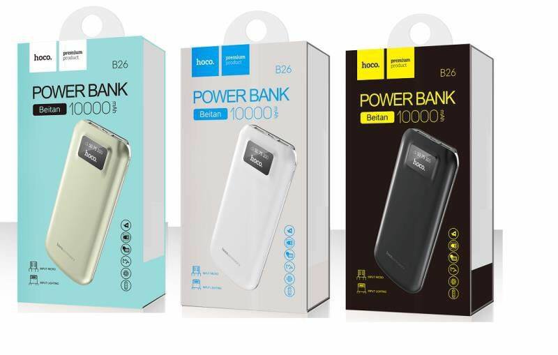 hoco แบตเตอรี่สำรอง power bank 10000mAh  รุ่น hoco B26-10000 BeiTan power bank