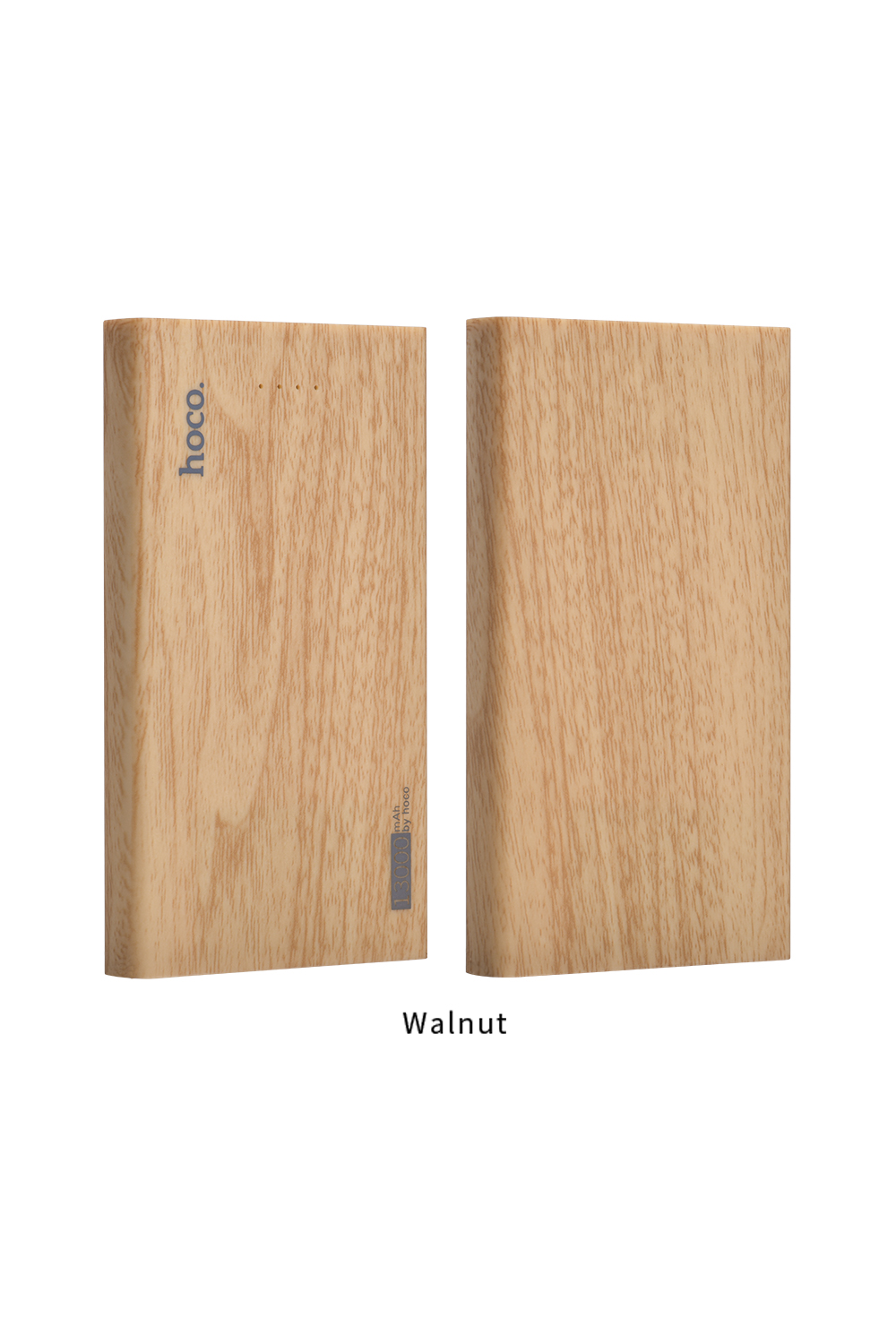 hoco แบตเตอรี่สำรอง power bank13000 mah รุ่น hoco B12B-13000 WOOD GRAIN POWER BANK
