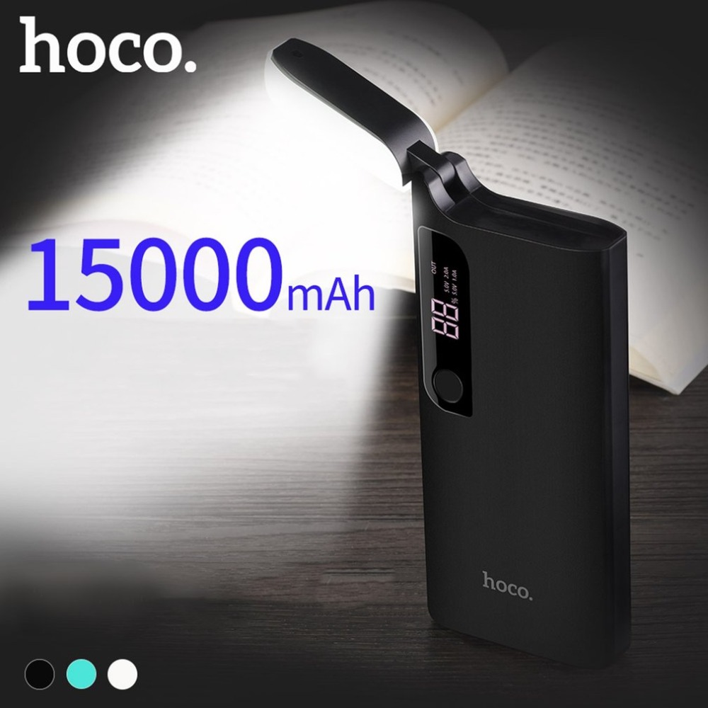 Hoco แบตเตอรี่สำรอง power bank 15000mAh  รุ่น hoco B27