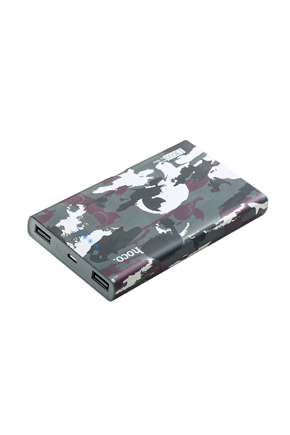 hoco แบตเตอรี่สำรอง power bank13000 mah รุ่น hoco B12C-13000 CAMOUFLAGE POWER BANK